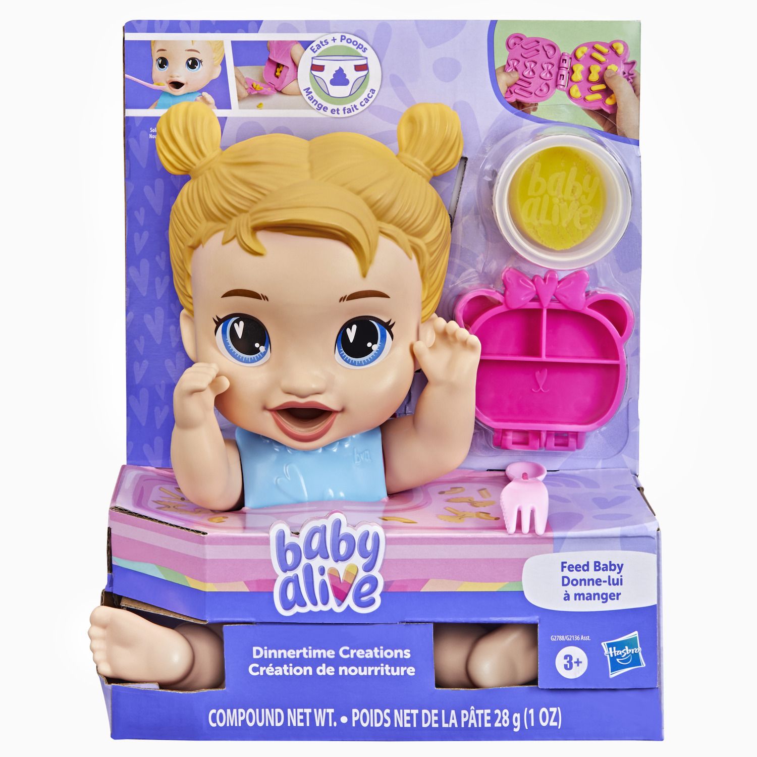 Детские куклы Baby Alive Dinnertime Creations Interactive Baby Doll — фото 3