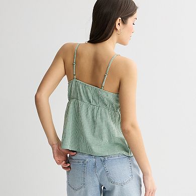 Juniors' SO® Woven Cami Top