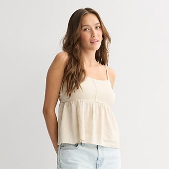 Juniors' SO® Woven Cami Top
