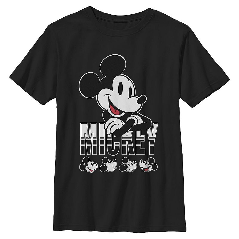 Boys 6-20 Disney's Mickey Mouse Retro Style Graphic Tee, Boy's, 