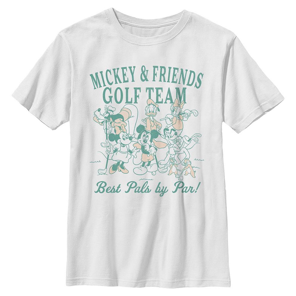 Boys 6-20 Disney's Mickey Mouse & Friends Golf Team Graphic Tee