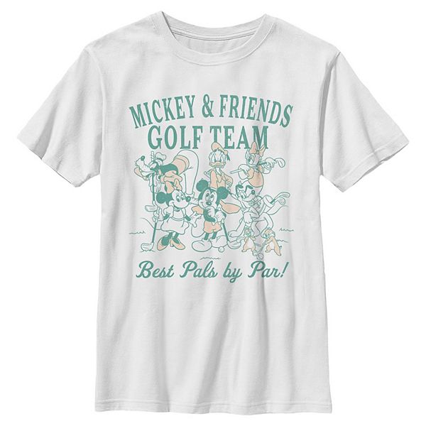 Boys 6-20 Disney's Mickey Mouse & Friends Golf Team Graphic Tee