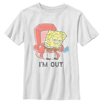 Boys 6-20 Nickelodeon SpongeBob SquarePants I'm Out Mode Graphic Tee