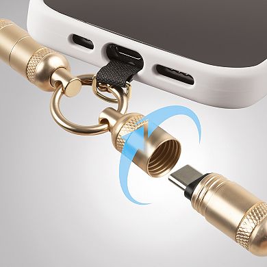 Connect 2-in-1 Charging Cable Crossbody Strap