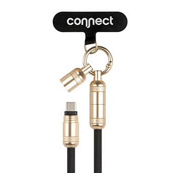 Connect 2-in-1 Charging Cable Crossbody Strap