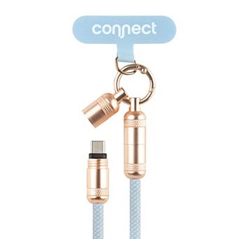Connect 2-in-1 Charging Cable Crossbody Strap