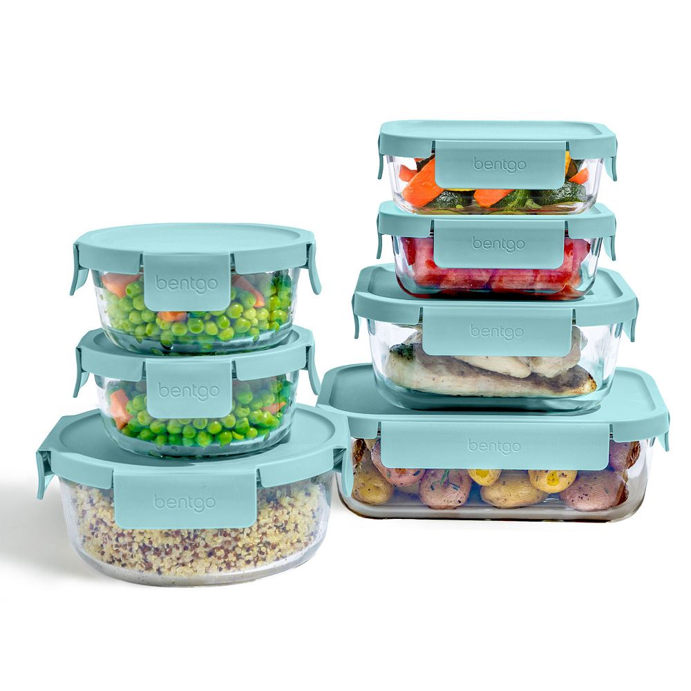 Bentgo Leak-Proof Glass 14-pc. Food Storage Set