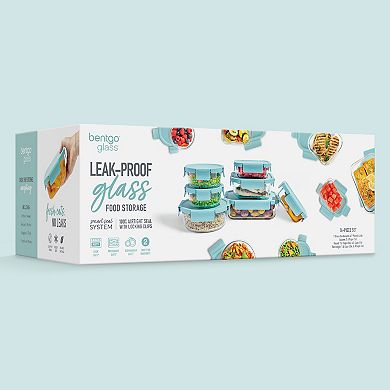 Bentgo Leak-Proof Glass 14-pc. Food Storage Set