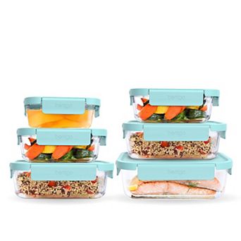 Bentgo Leak-Proof Glass 12 pc Food Storage Set