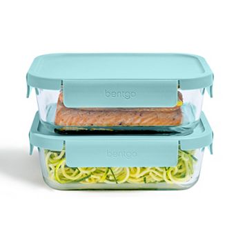 Bentgo Glass Leak-Proof 4 pc Glass Food Storage Set