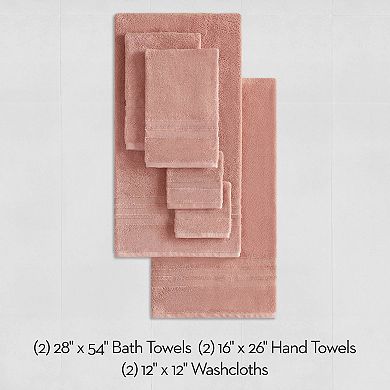 Nine West Sofia 6-pc. Cotton Bath Towel Set