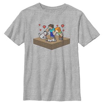 Boys 6-20 Minecraft Loving Family Graphic Tee