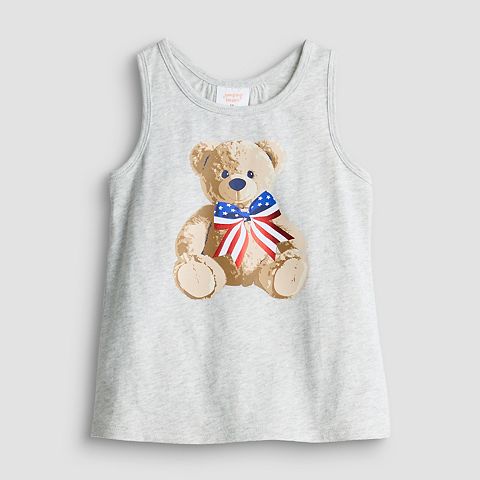 Детская майка на бретелях Jumping Beans Americana Graphic