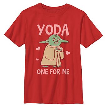 Boys 6-20 Star Wars Yoda One For Me Graphic Tee