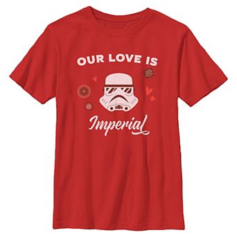 Boys 6-20 Star Wars Stormtrooper Our Love is Imperial Graphic Tee