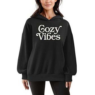Women's Cozy Vibes Oversized Fleece Hoodie Sweatshirt