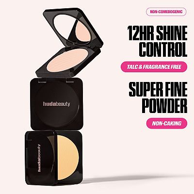 HUDA BEAUTY Easy Bake Airbrush Matte Pressed Setting Powder