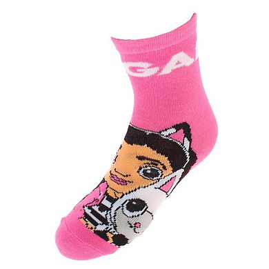 Textiel Trade Girl's Nickelodeon Gabby's Dollhouse Novelty Socks (3 Pack)