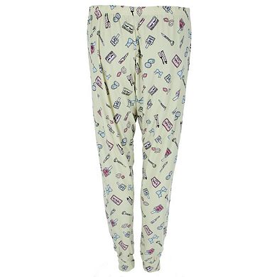 Saturdaze Women's Plus Size Makeup Jogger Lounge Pants