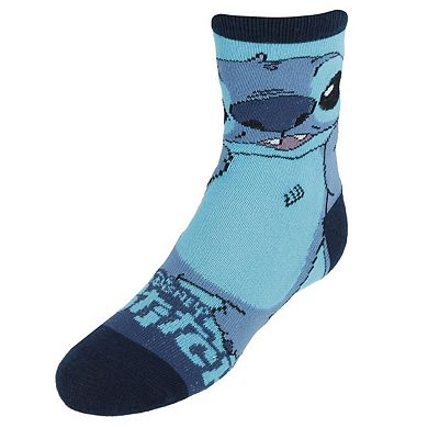 Textiel Trade Kid's Disney's Lilo & Stitch Fun Novelty Socks (3 Pair)