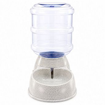 3.5L/1Gal Automatic Pet Water Dispenser, Self-Dispensing Gravity Water Feeder for Cats & Dogs