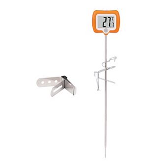 Digital Meat Thermometer, Instant Read Food Thermometer with Clip, Cooking Thermometer 9.8in