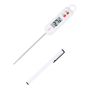 Digital Meat Thermometer, Instant Read Food Cooking Thermometer with Extra Long Probe 9.6x1.2inch