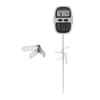 Digital Meat Thermometer, Instant Read Food Thermometer with Clip, Cooking Thermometer 9.5in