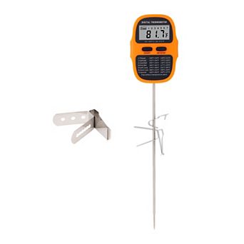 Digital Meat Thermometer, Instant Read Food Thermometer with Clip, Cooking Thermometer 9.5in