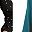 Black Hearts Blue Dots