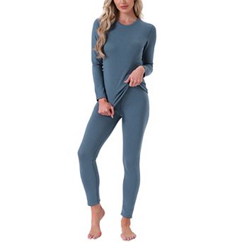 Women's Thermal Underwear Sets Lightweight Soft Long Sleeve Base Layer Winter Thermals Long Johns