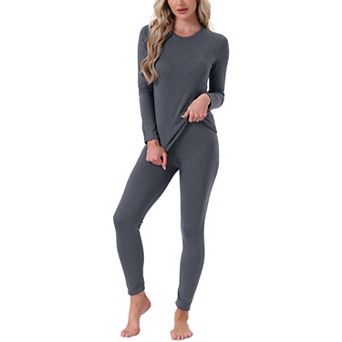 Women's Thermal Underwear Sets Lightweight Soft Long Sleeve Base Layer Winter Thermals Long Johns