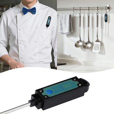 Digital Meat Thermometer, Instant Read Food Cooking Thermometer with Casing 8.0x0.8x0.6 inch