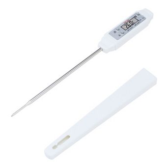 Digital Meat Thermometer, Instant Read Food Thermometer with Protective Case 8.2x0.7x0.8 inch