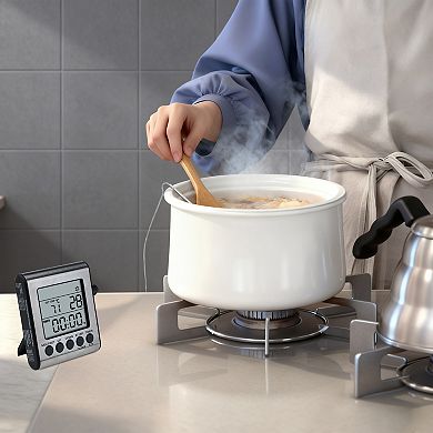 Digital Meat Thermometer, Instant Read Food Thermometer, Cooking Thermometer 3.9x3.3 inch