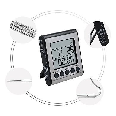 Digital Meat Thermometer, Instant Read Food Thermometer, Cooking Thermometer 3.9x3.3 inch