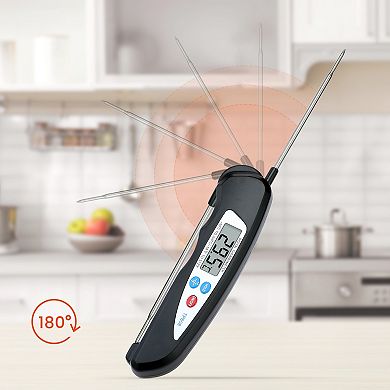 Digital Meat Thermometer, Instant Read Food Thermometer, Cooking Thermometer 10.6in
