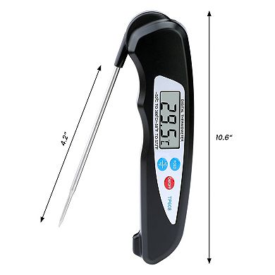 Digital Meat Thermometer, Instant Read Food Thermometer, Cooking Thermometer 10.6in