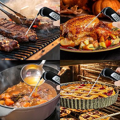 Digital Meat Thermometer, Instant Read Food Thermometer, Cooking Thermometer 10.6in