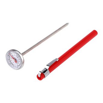 Meat Thermometer, Instant Read Food Thermometer, Waterproof Cooking Thermometer for Kitchen 5 in