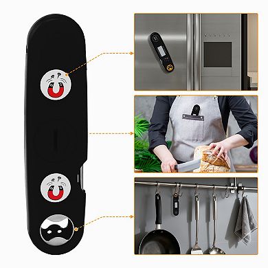 Digital Meat Thermometer, Instant Read Food Thermometer, Cooking Thermometer 7.3x2x1 in