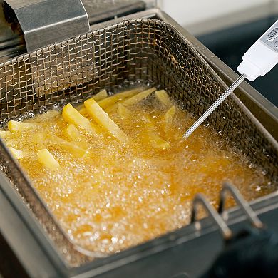 Digital Meat Thermometer, Instant Read Food Thermometer with Protective Case 9.6x1x0.7 inch