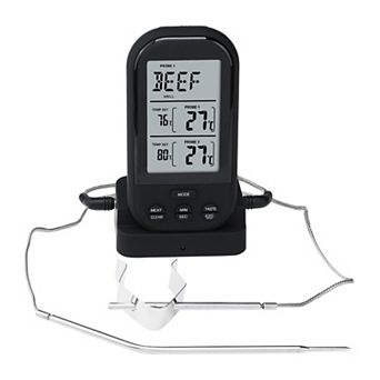 Wireless Meat Thermometer, Instant Read Food Thermometer, Cooking Thermometer 4.7x1x2.5 inch