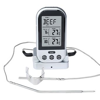 Wireless Meat Thermometer, Instant Read Food Thermometer, Cooking Thermometer 4.7x1x2.5 inch
