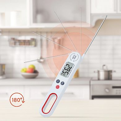 Digital Meat Thermometer, Instant Read Food Thermometer, Cooking Thermometer 10.7in