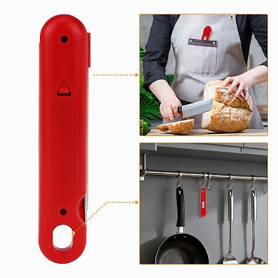 Digital Meat Thermometer, Instant Read Foldable Food Cooking Thermometer 6.1x1.5x0.9 inch