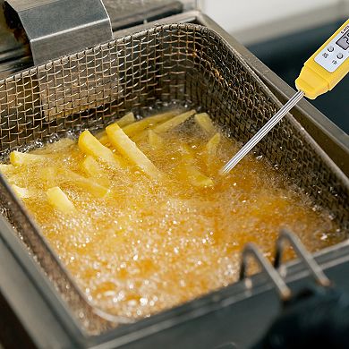 Digital Meat Thermometer, Instant Read Food Cooking Thermometer w Protective Case 5.9x0.8x0.7 inch