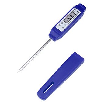 Digital Meat Thermometer, Instant Read Food Cooking Thermometer w Protective Case 5.9x0.8x0.7 inch