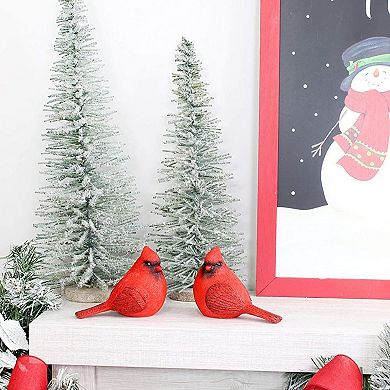 Cardinal Figurines (Set of 2)