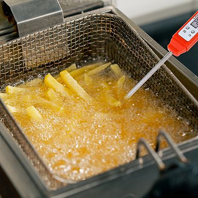 Digital Meat Thermometer, Instant Read Food Cooking Thermometer w Protective Case 5.9x0.8x0.7 inch